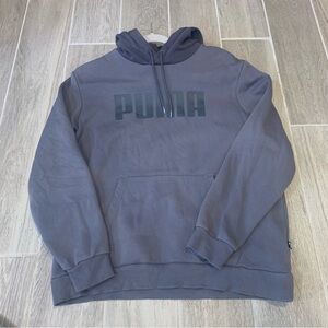 PUMA Men's Gray Hoodie